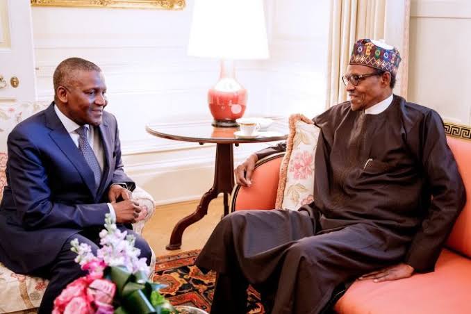 COVID-19: Buhari praises Dangote foundation over N200m donation