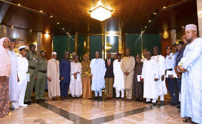 Buhari sets up humanitarian committee, says peace must return to N’East