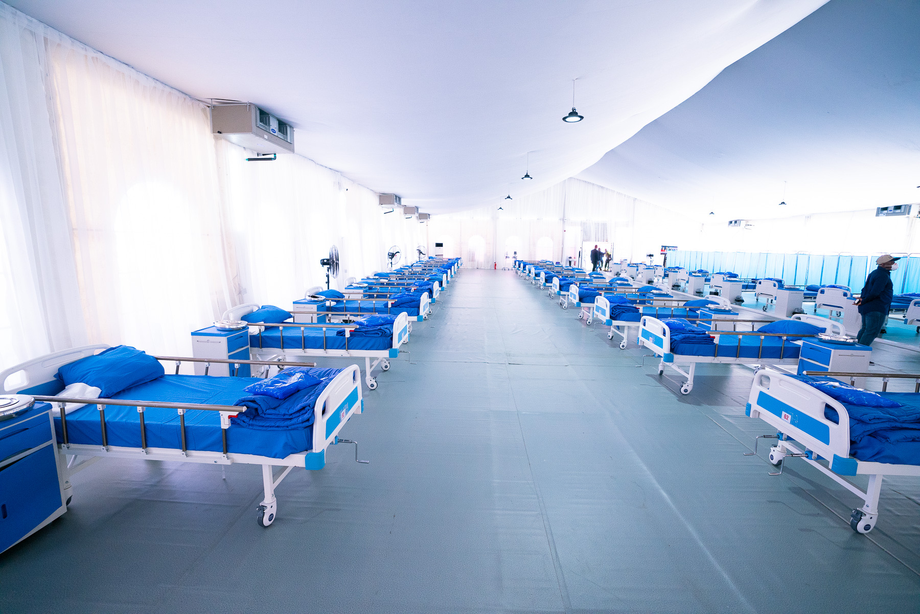 Sanwo-Olu takes delivery of 110-bed isolation centre built with GTbank