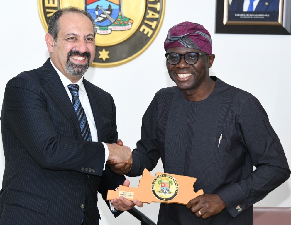 Coronavirus: Lafarge visits Sanwo-Olu, says thank you to Lagos