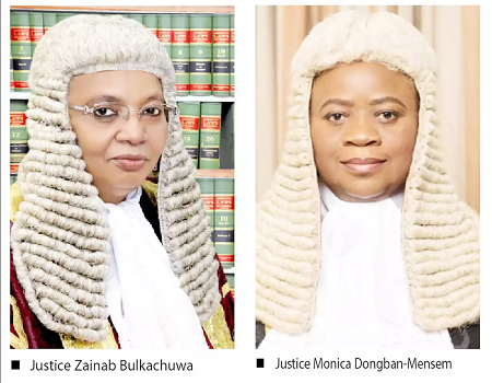 Buhari appoints Mensem as Acting President of Appeal Court