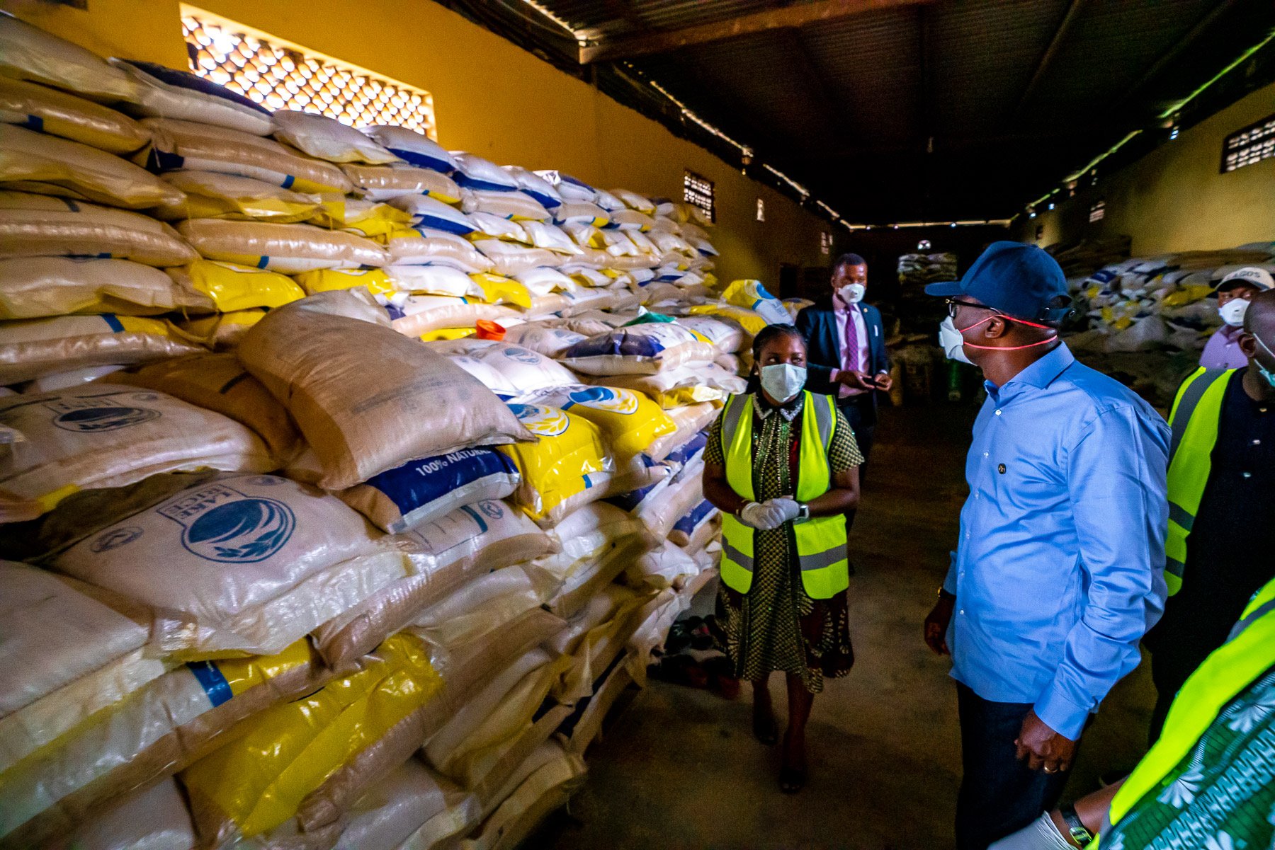 COVID-19: Sanwo-Olu set to distribute food to Lagosians (+pictures)