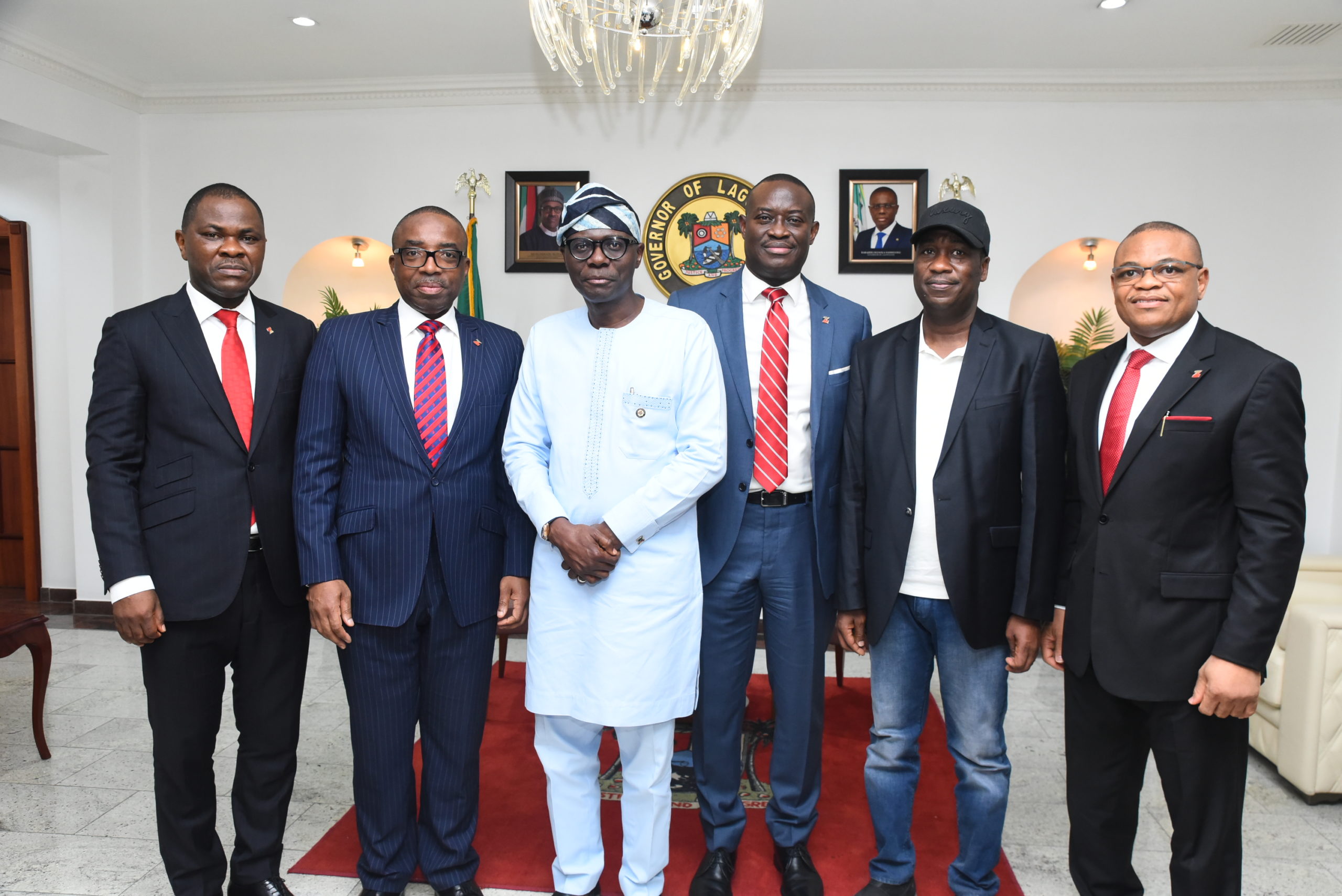 Abule Ado explosion: Zenith Bank visits Sanwo-Olu, donates N100 million