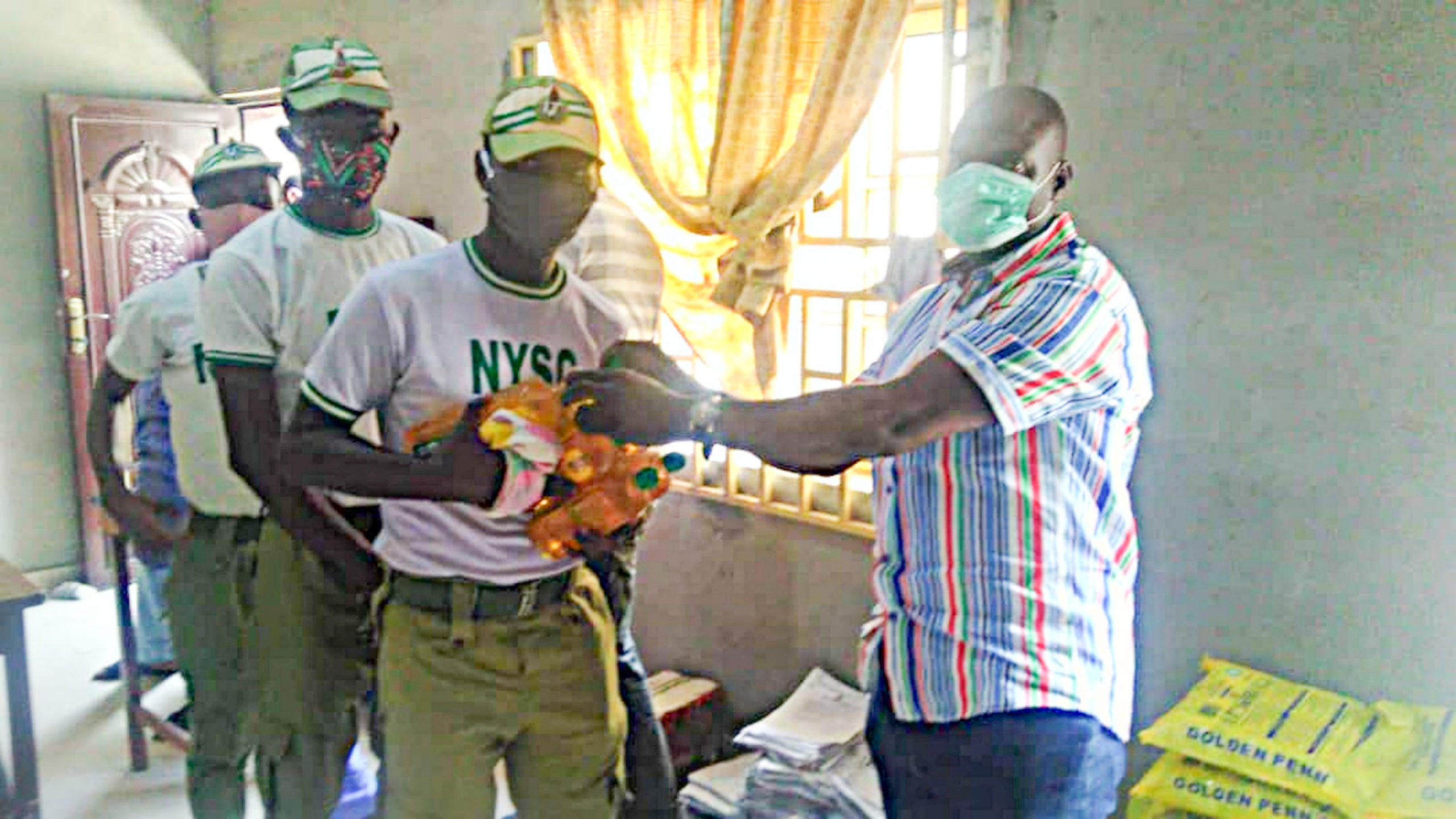 Kwara: NYSC, government give palliatives to corps members