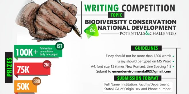 World Environment Day: EMEND opens essay competition for undergraduates