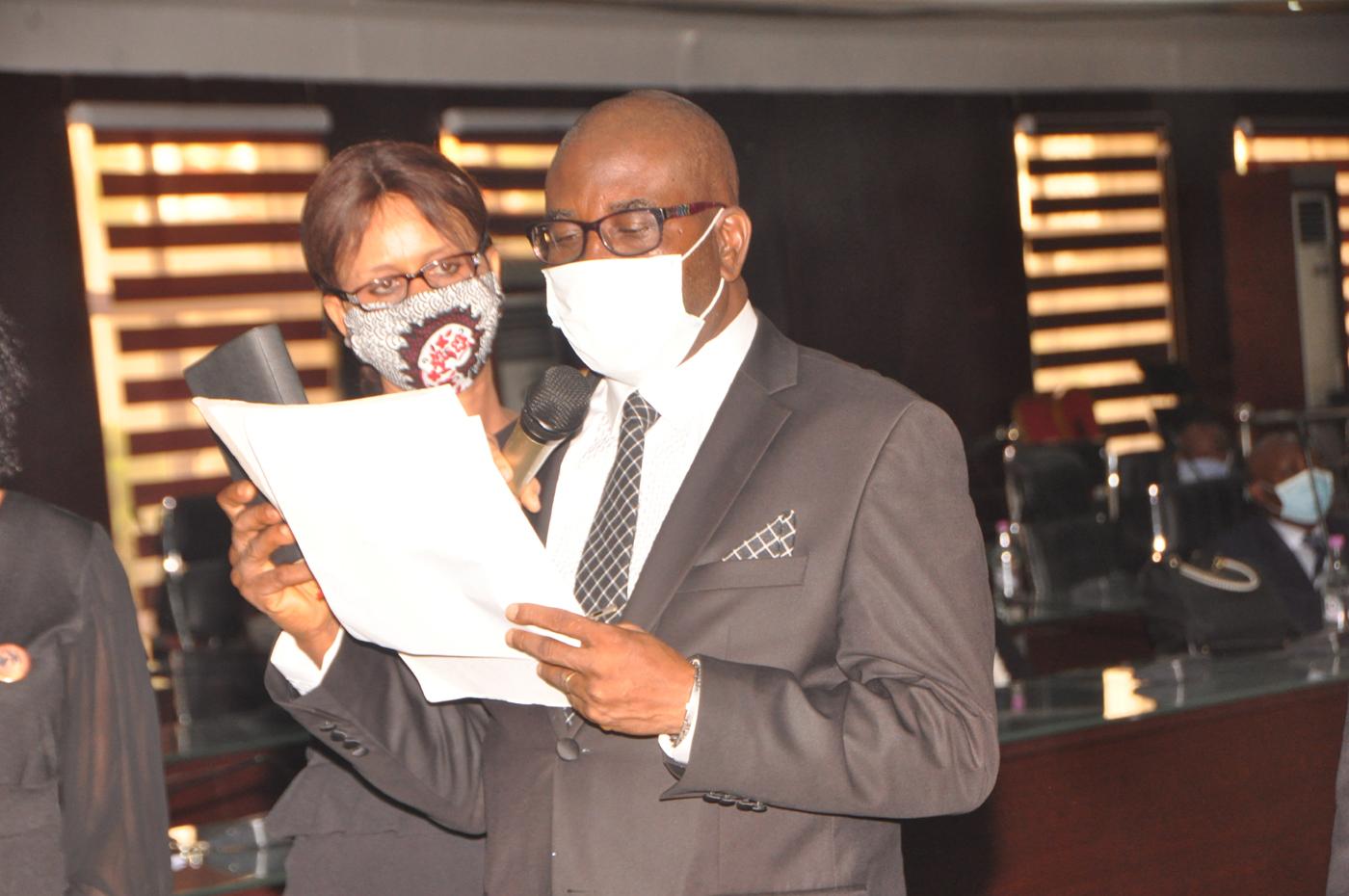 Imo: Njoku sworn in as Acting President, Customary Court Of Appeal