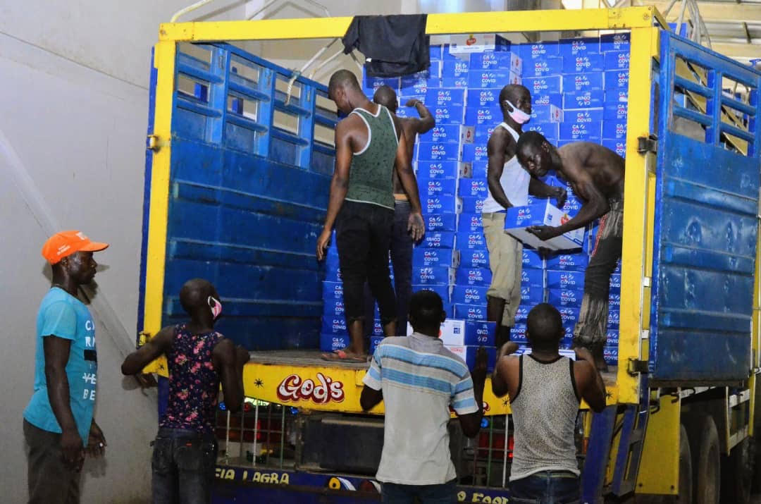 COVID-19: Osun receives truck-loads of CA-COVID relief materials