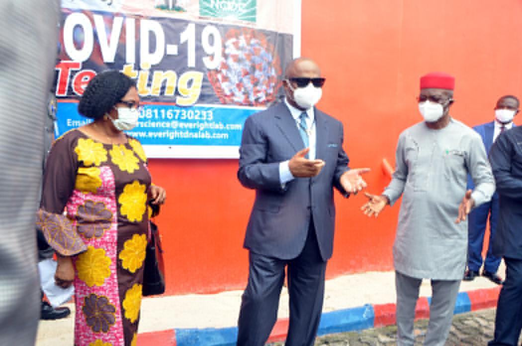 Uzodimma commissions COVID-19 testing centre in Owerri