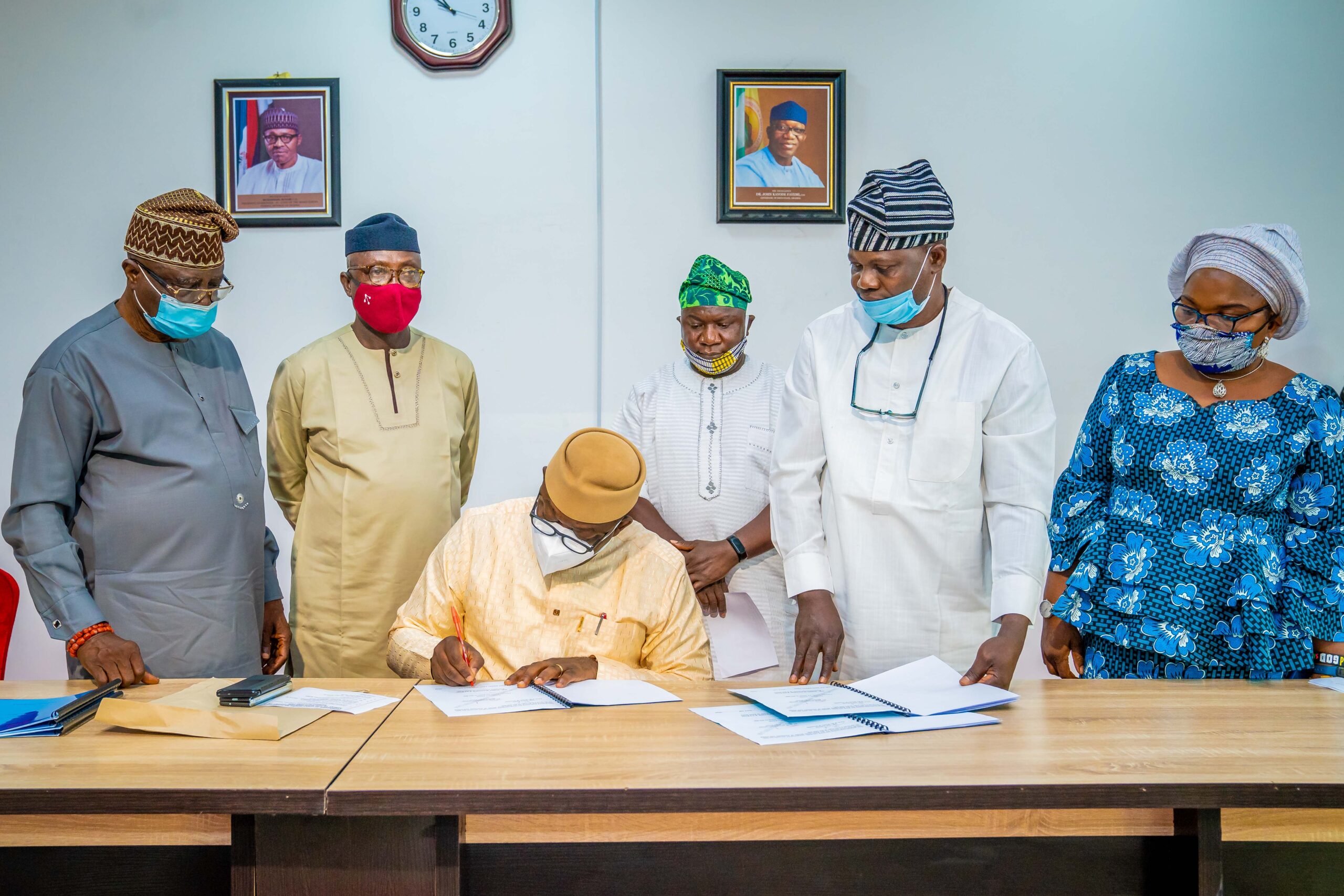 Fayemi signs revised appropriation bill of N91.128bn into law