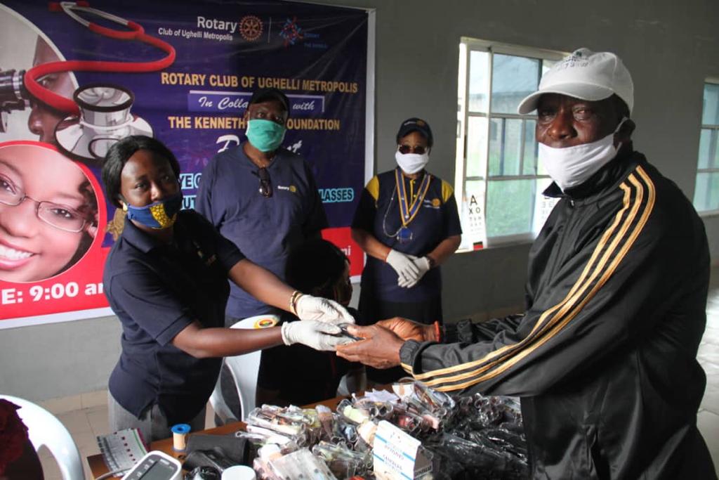 Delta: Gbagi Foundation sponsors free eye tests, surgeries for over 300