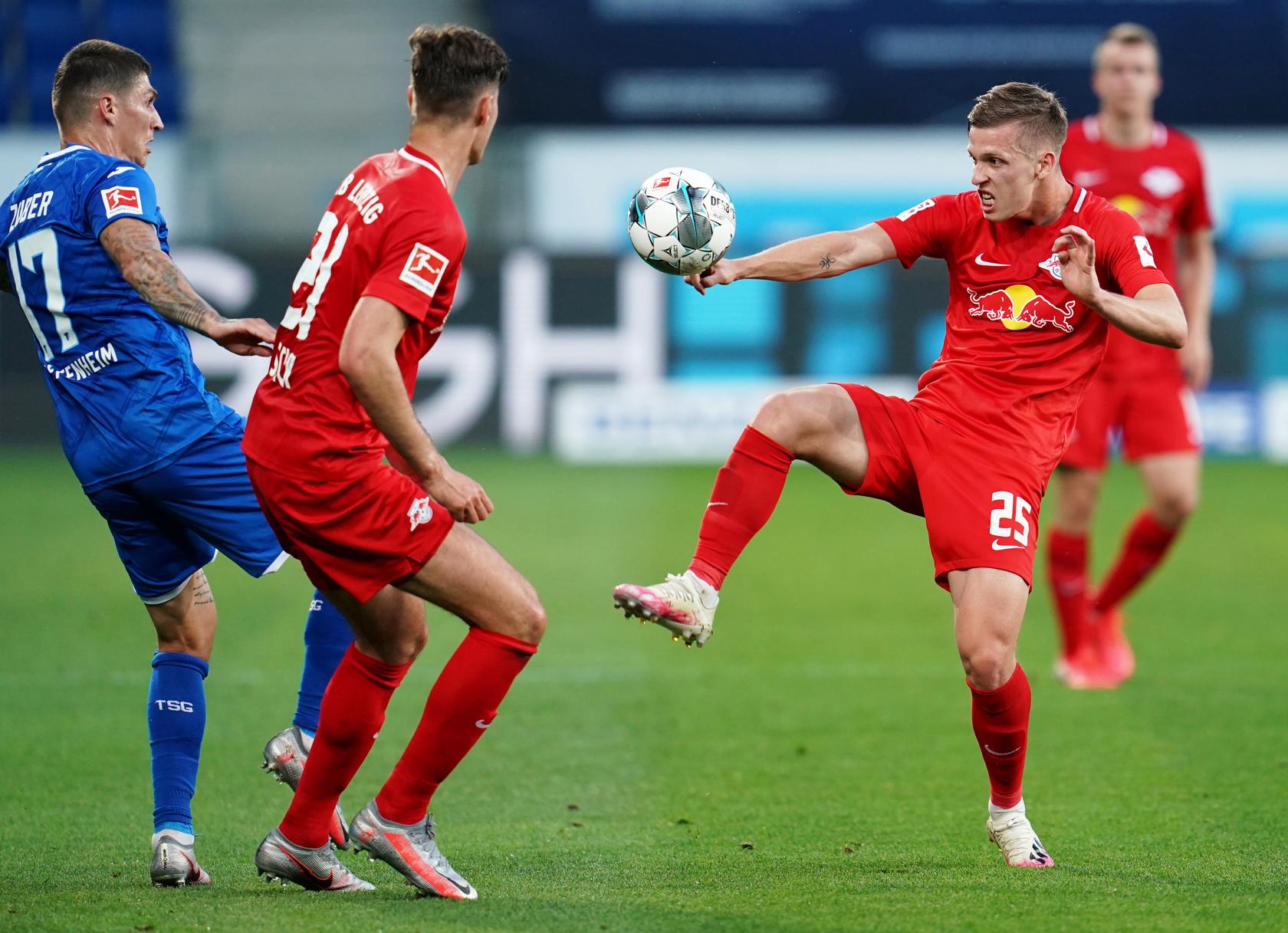 RB Leipzig rescued by VAR before scoring twice to beat Hoffenheim