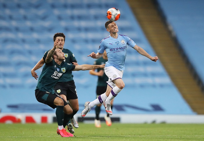 Foden and Mahrez doubles help Manchester City crush Burnley 5-0