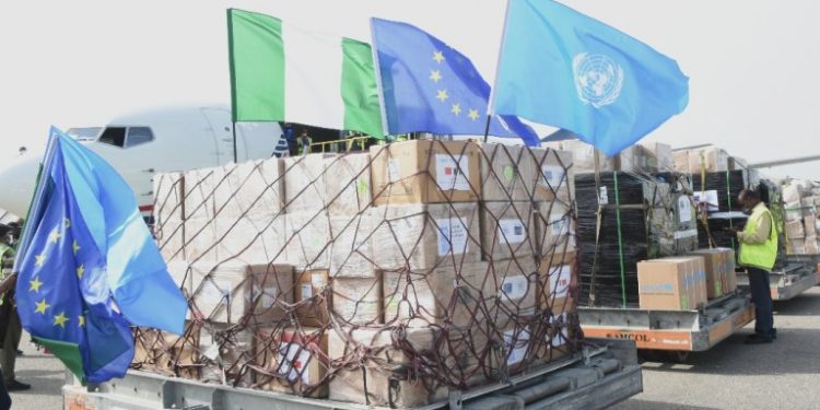 COVID-19: EU, UN hand over medical supplies to Nigeria