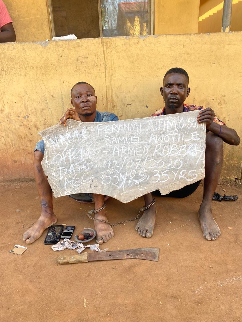 Ogun: Two notorious motorcycle snatchers in police net