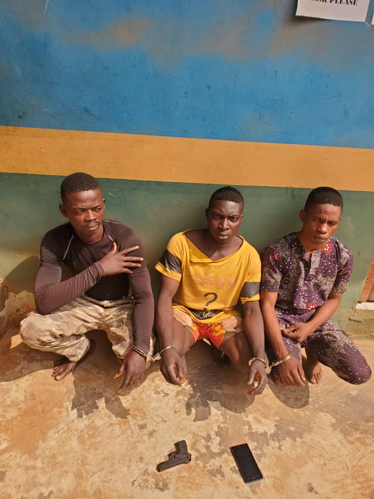 Ogun: Three men in police net for gang-raping lady