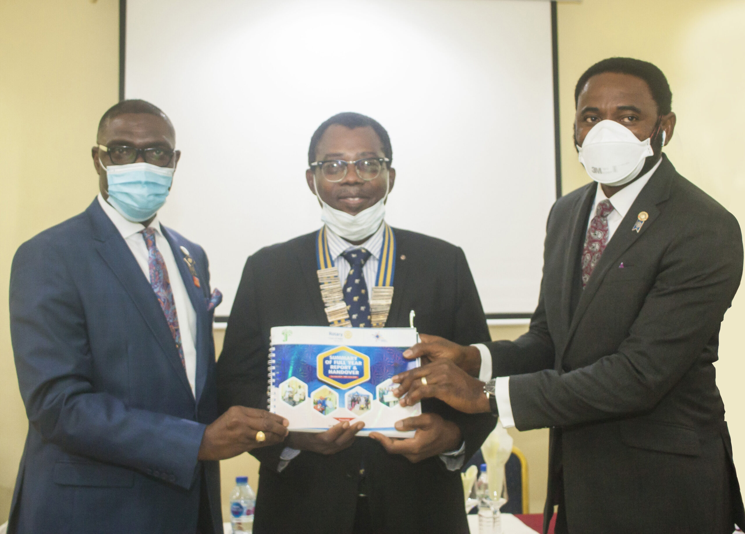 Rotary Club of Ikeja, District 9110 gets new President