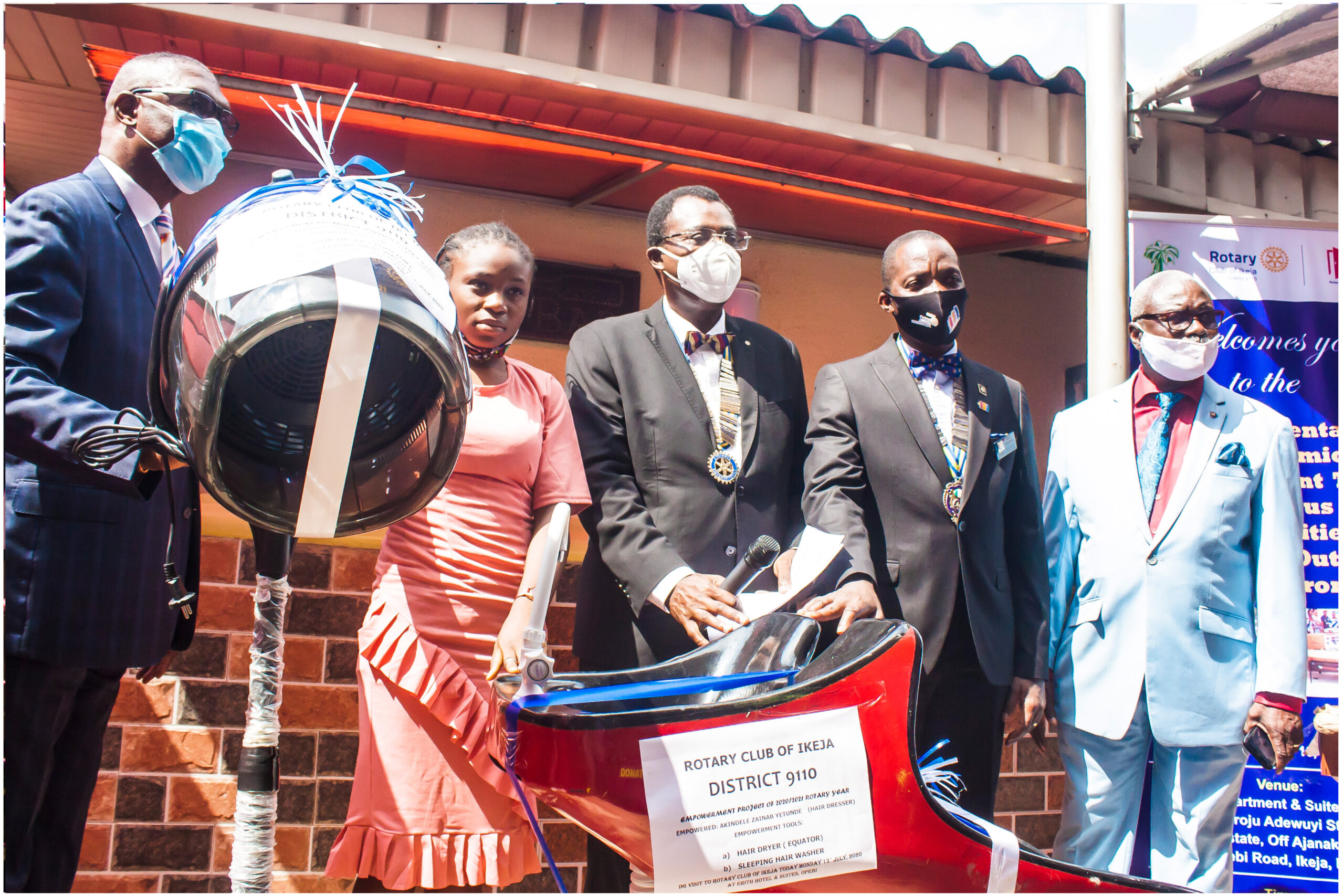 Rotary Club of Ikeja empowers artisans