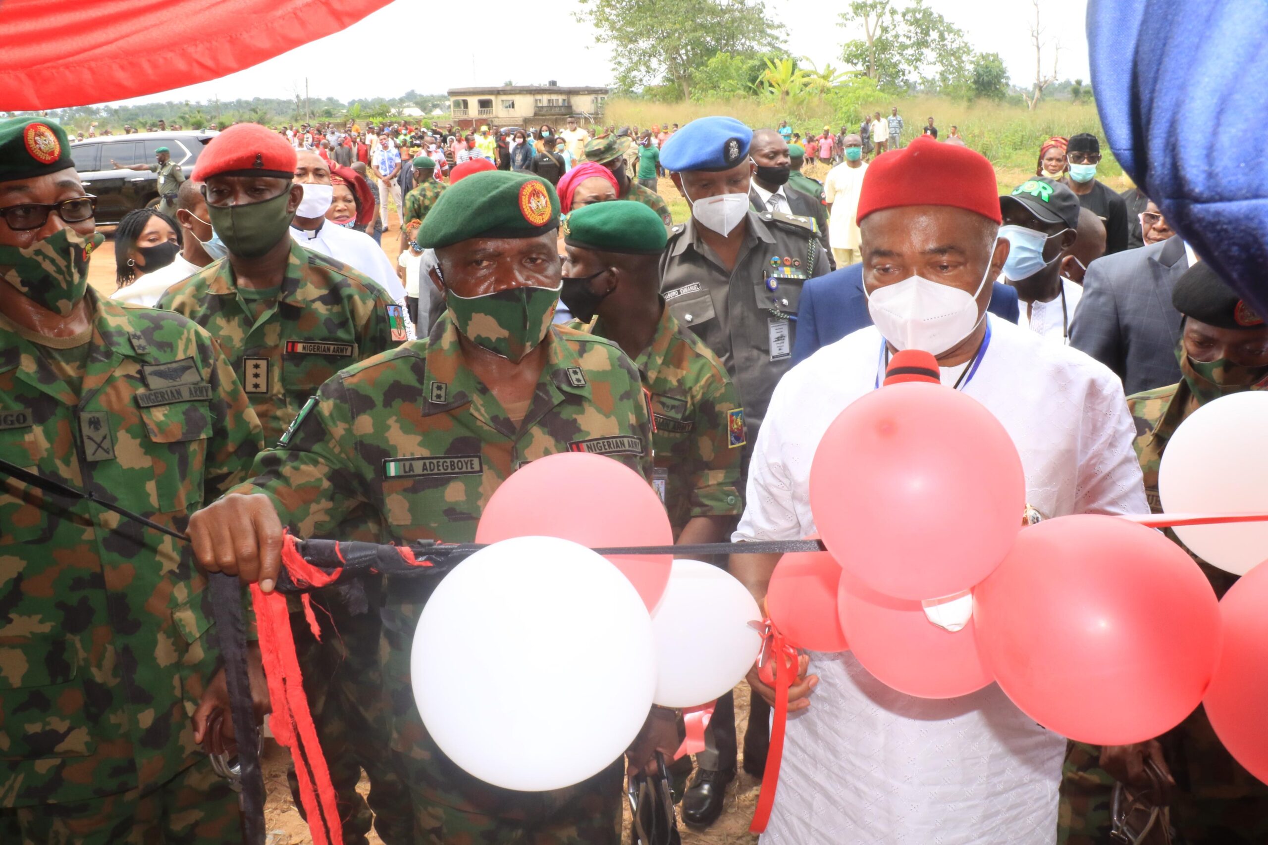 Uzodimma applauds Army for building school blocks for Imo community