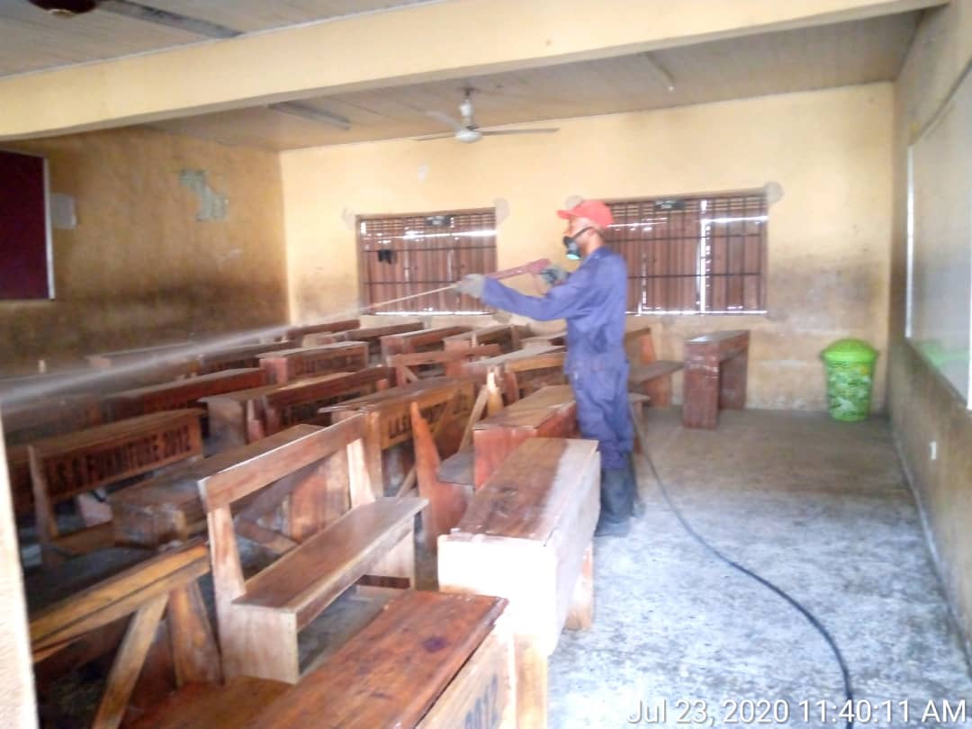 Lagos govt intensifies fumigation of schools ahead of resumption