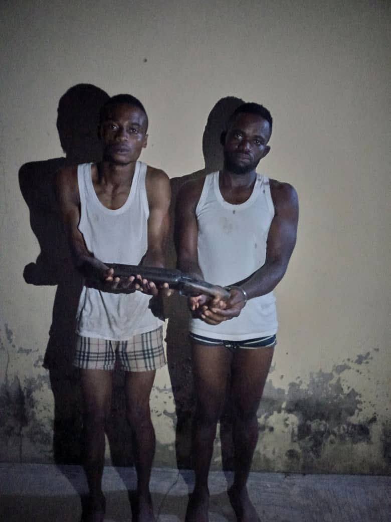 Ogun: Two robbery suspects arrested on their way to operation