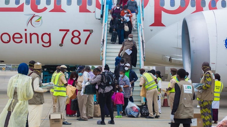 FG receives 255 stranded Nigerians from Saudi Arabia