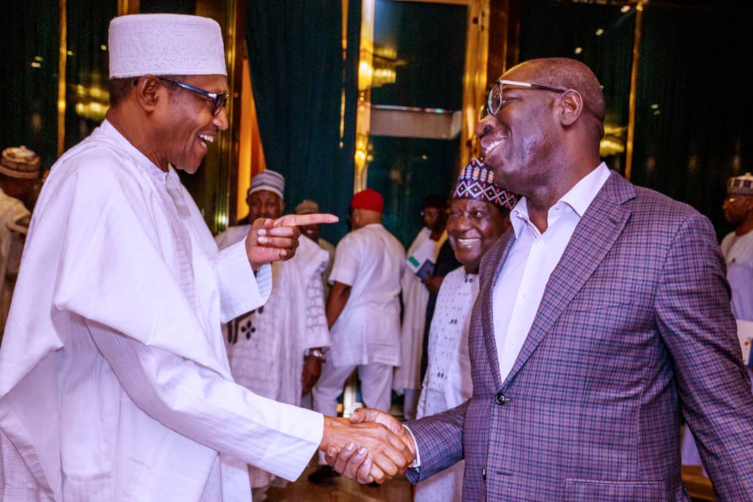 BREAKING: Buhari advises Obaseki over victory at Edo governorship election