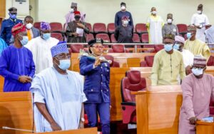 Lagos: Behold first female to carry the Mace in House of Assembly