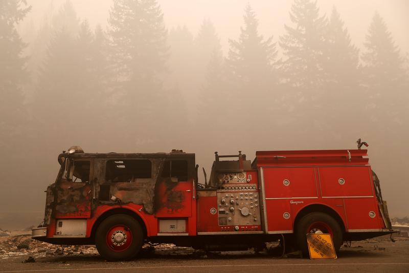 Trump, Biden clash over U.S. wildfires as campaign turns to climate change
