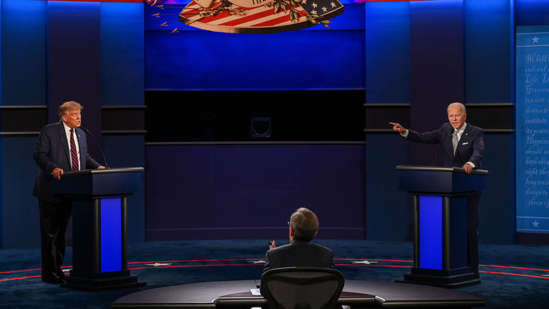 Trump and Biden clash sharply over pandemic in less chaotic final debate