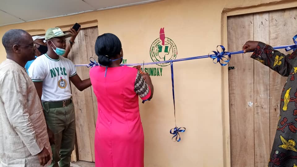 Corps member, Israel Ayodeji Sunday, impacts host community