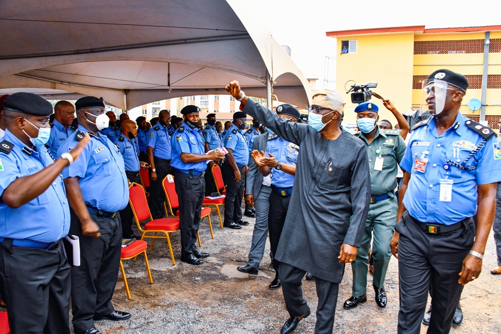 EndSARS: Sanwo-Olu awards scholarship to children of slain policemen