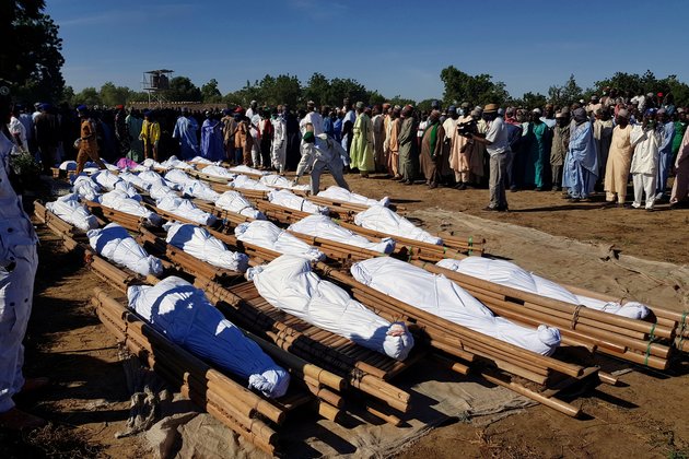 43 farmers killed by insurgents