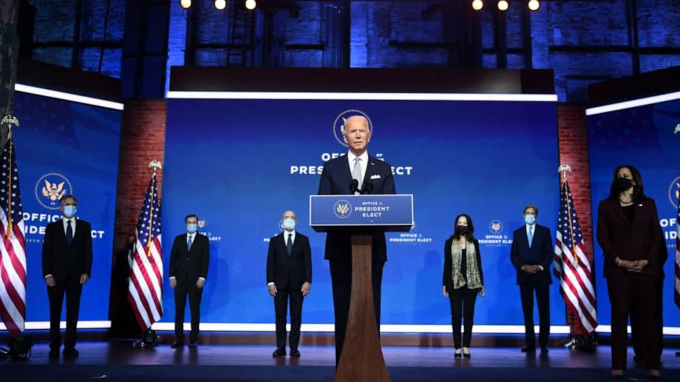 Biden unveils his national security team