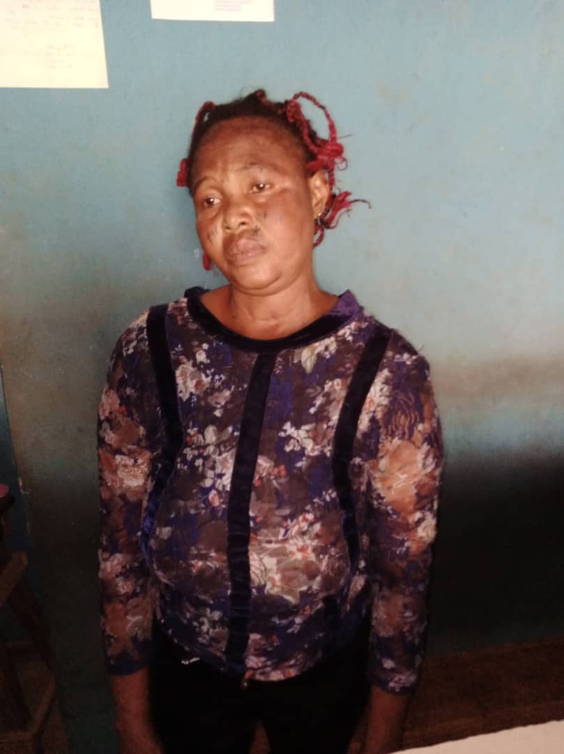 A 40 years old housewife, Iswat Taofeek, has been arrested by men of Ogun State Police Command for dehumanising a 12 years old boy living with h