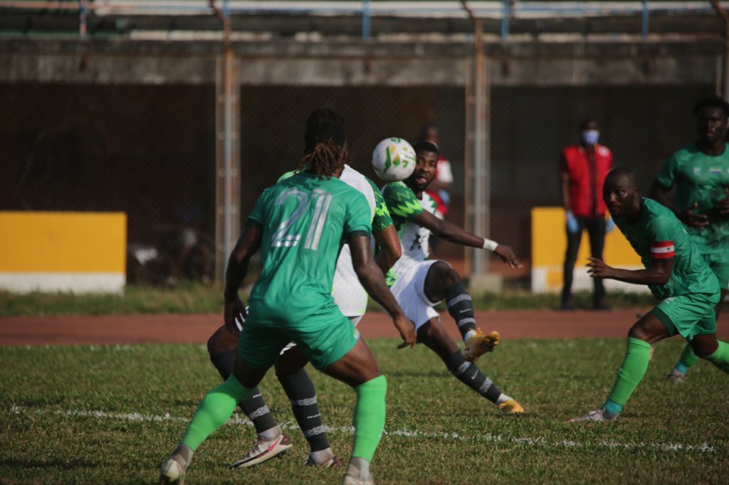 AFCON Qualifier: Super Eagles, Leone Stars end it goalless in Freetown