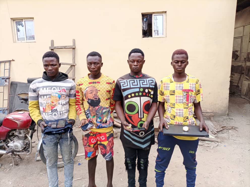 Police trace, arrest four Bariga robbers in Kaduna