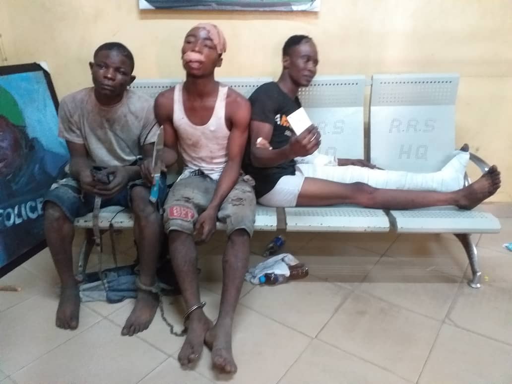 Lagos: Police arrest three traffic robbers terrorising Ikeja area