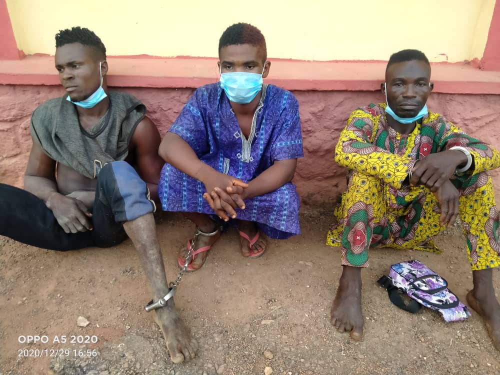 Three arrested for killing man over portion of land