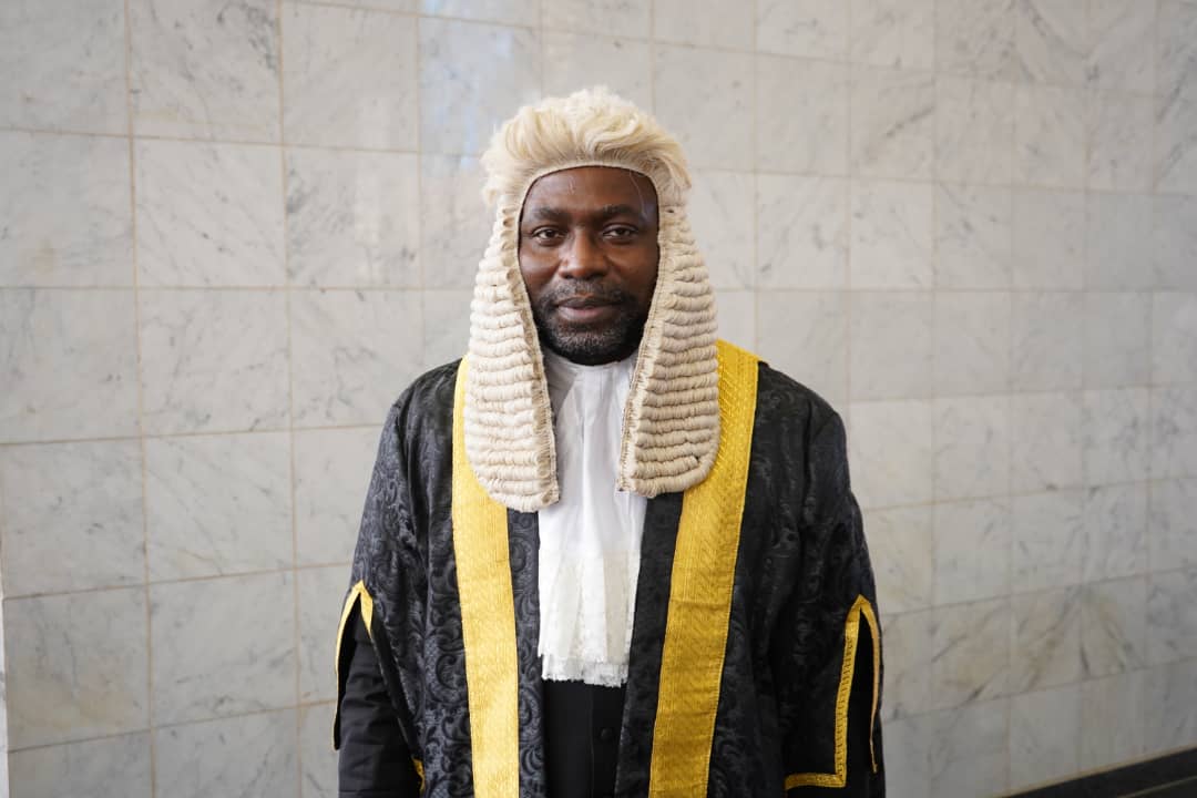 PHOTO NEWS: ICPC chairman, Owasanoye, sworn in as SAN