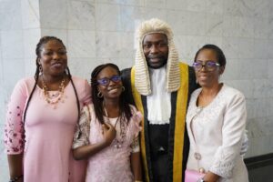 PHOTO NEWS: ICPC chairman, Owasanoye, sworn in as SAN