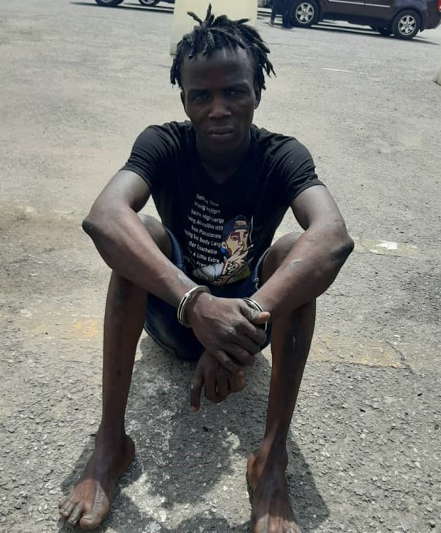 Police arrest Lagos notorious armed robber, ‘Small’