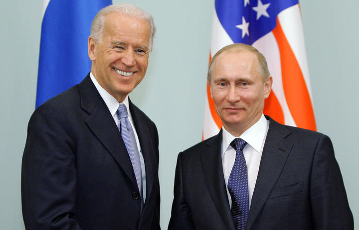 Biden raises election meddling with Putin in first phone call
