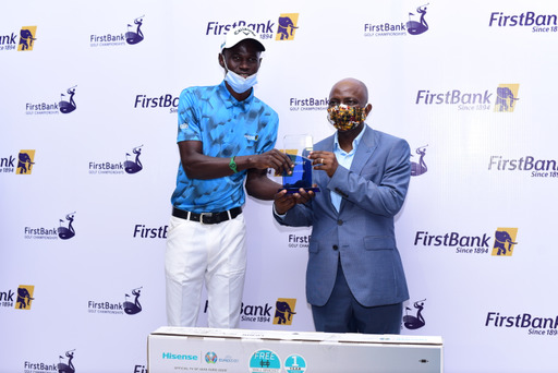 Ajayi wins the 59th FirstBank Lagos open golf championship