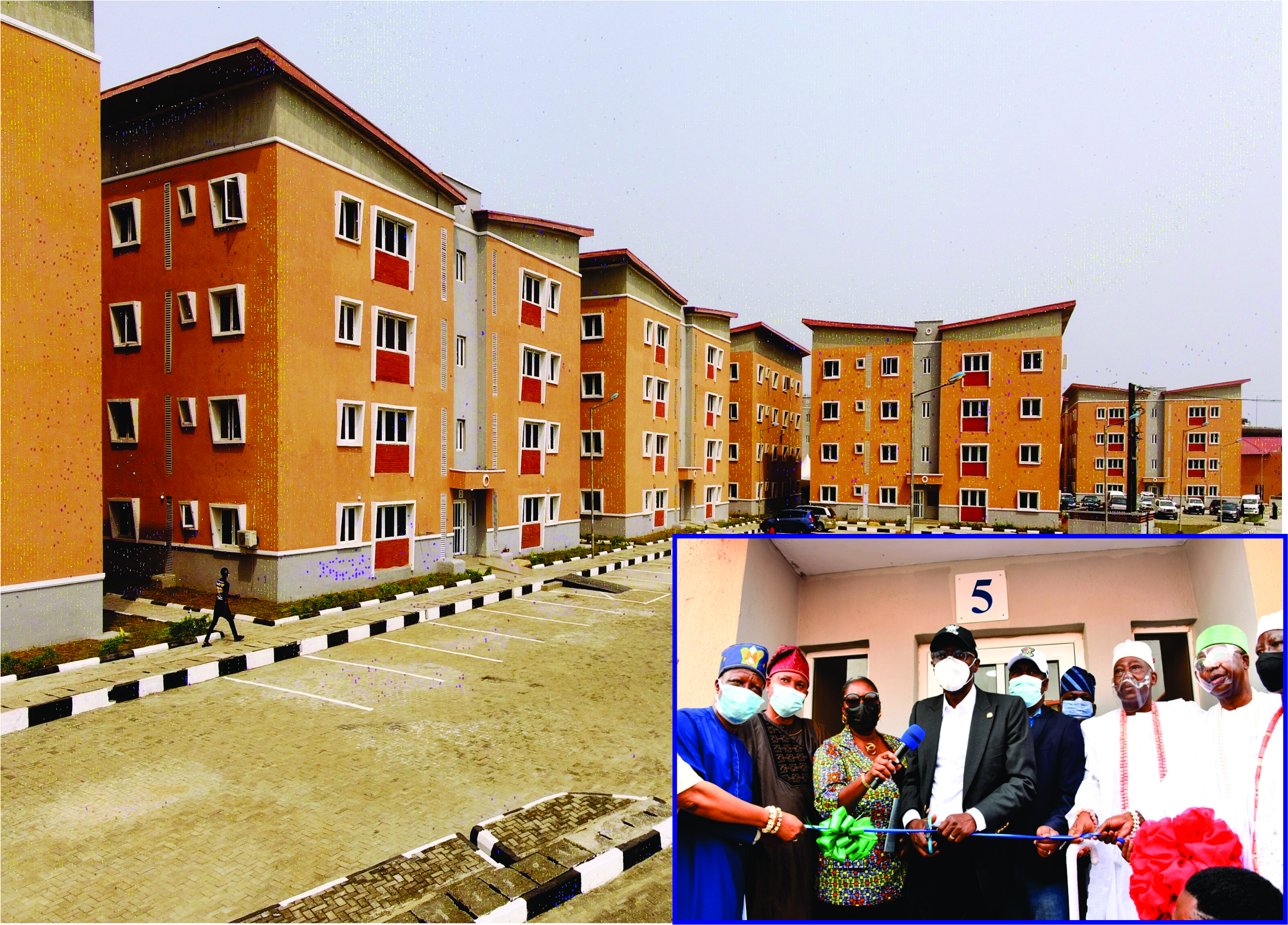 Sanwo-Olu delivers 216 homes in Eti-Osa, Surulere