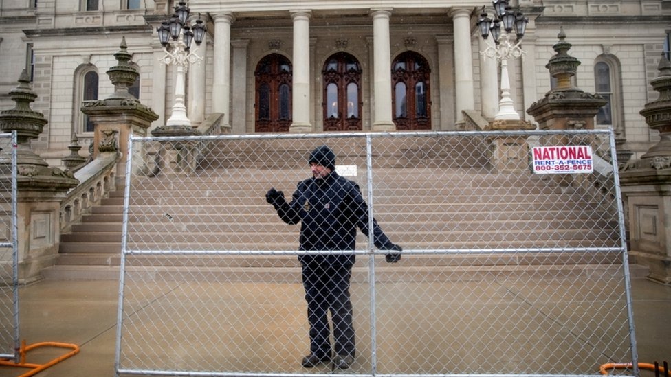 Biden inauguration: All 50 US states on alert for armed protests