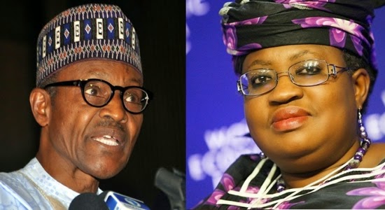 Buhari to Okonjo-Iweala: We’re happy you made it, but you earned it