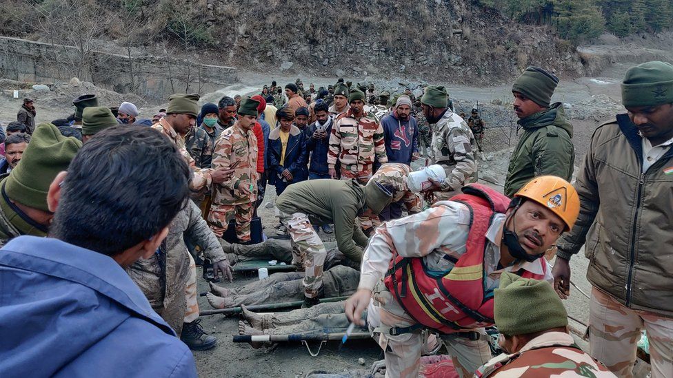 Uttarakhand: Eleven dead after India glacier bursts dam