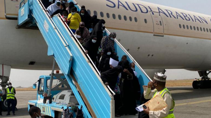 420 Nigerian returnees arrive Abuja from Saudi Arabia