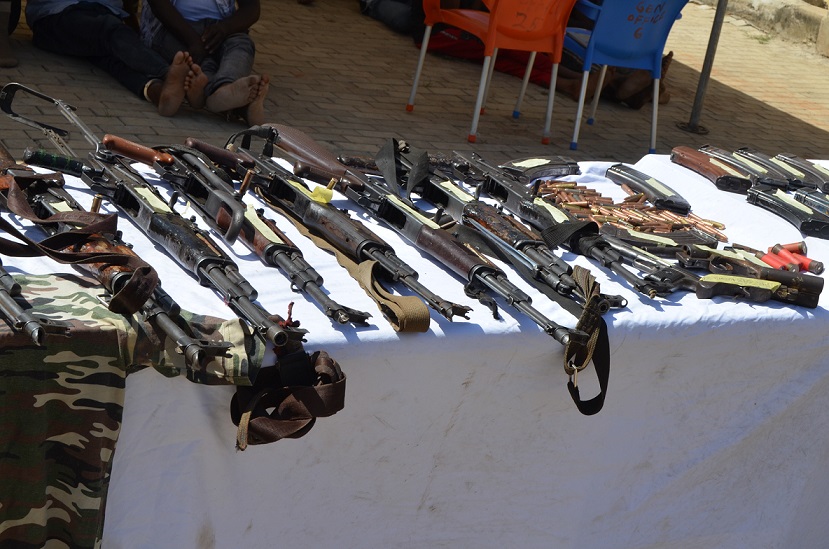 Bandits leader, Daudawa, six others surrender 20 AK-47 rifles