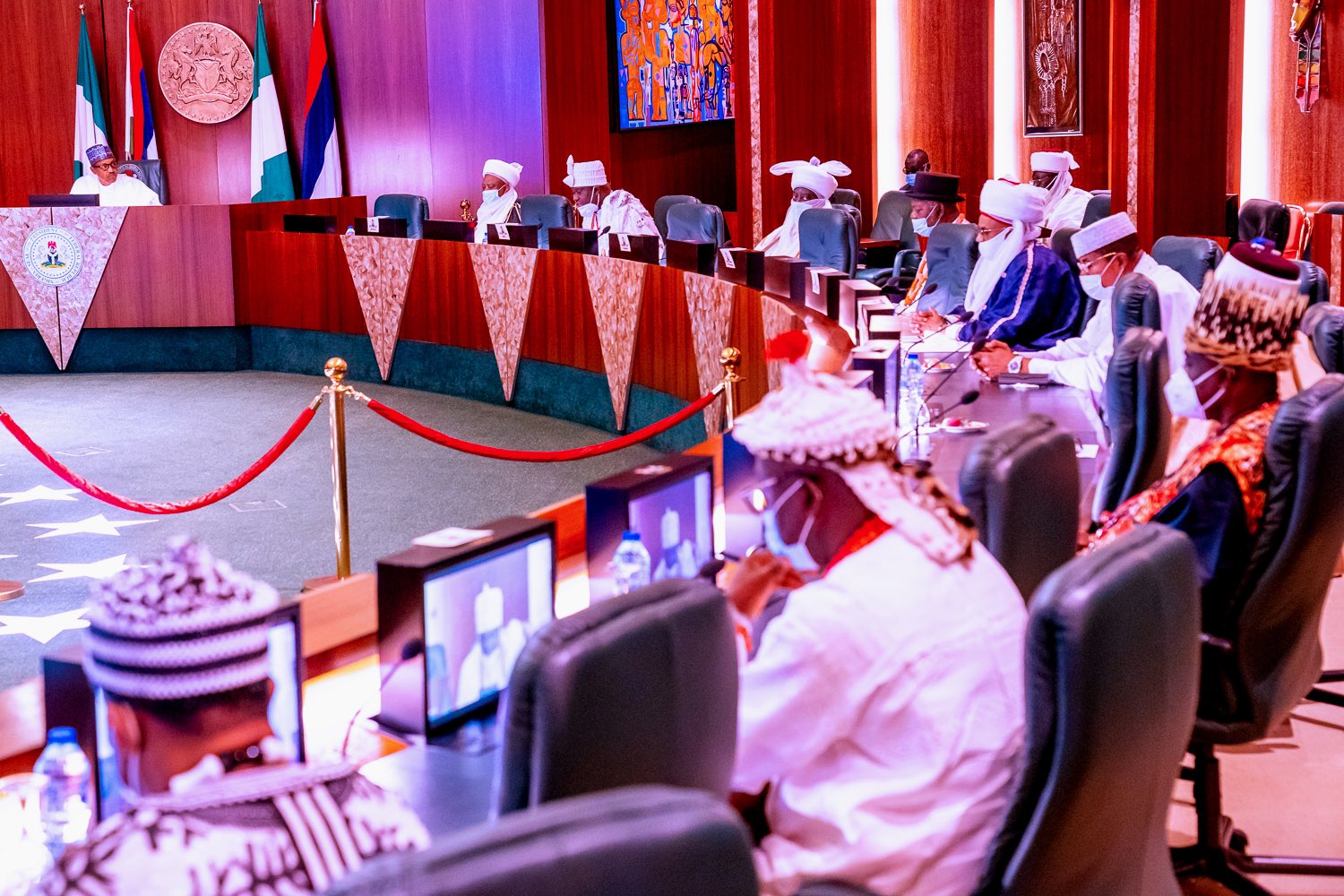 Buhari to traditional rulers: We’re going to be harder on criminals
